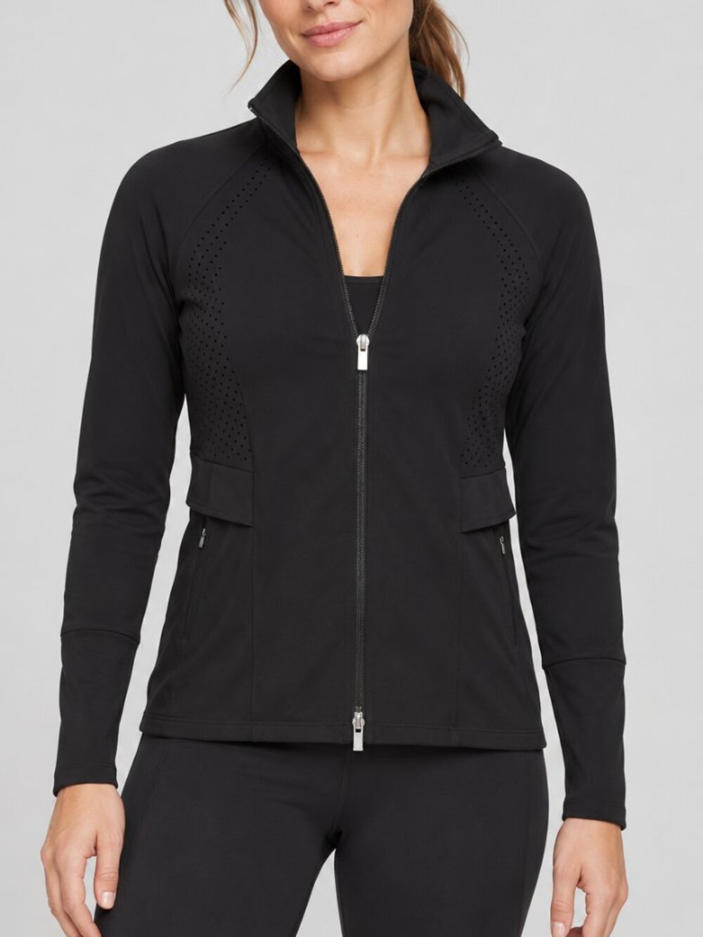 Athleta Chakra Powervita Jacket Black Size XS